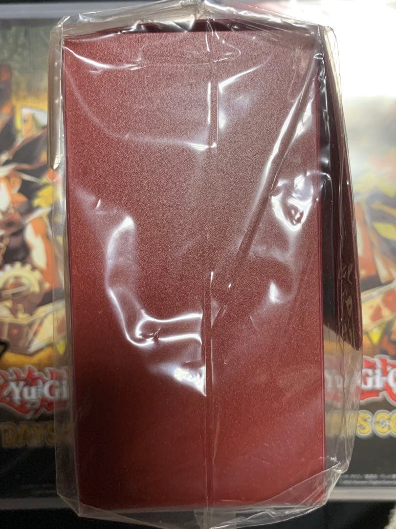 遊戯王【希少】 非売品　少年ジャンプ 抽選限定 初期 デッキケース赤