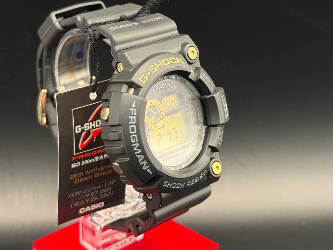 CASIO G-SHOCK FROGMAN 25周年 GW-225 ゴールド