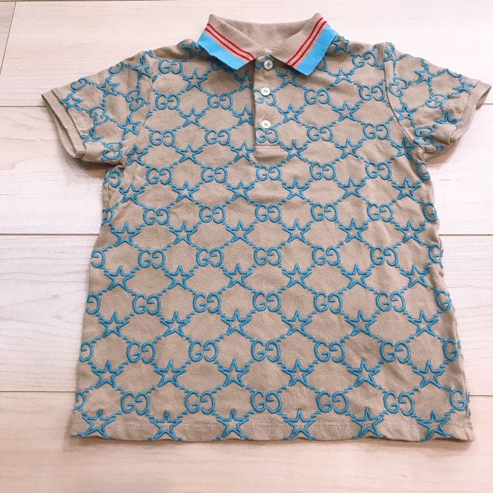 GUCCI キッズ　刺繍　GG柄　グッチ　110〜120