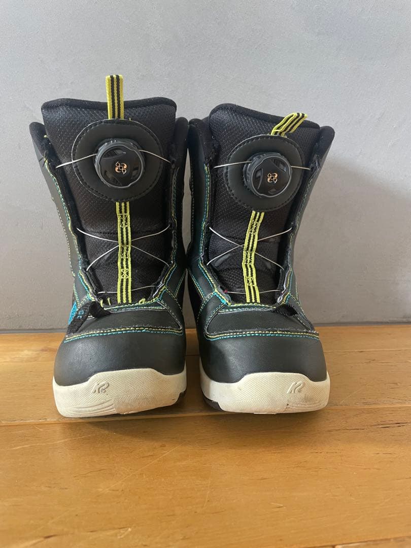 K2 キッズ用　スノーボードビンディングブーツ3点セット 男の子用
