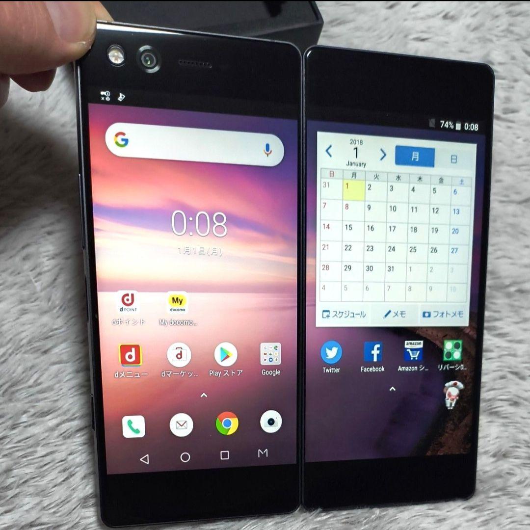 M Z-01K Black SIMフリー 本体 ドコモ スマホ Android