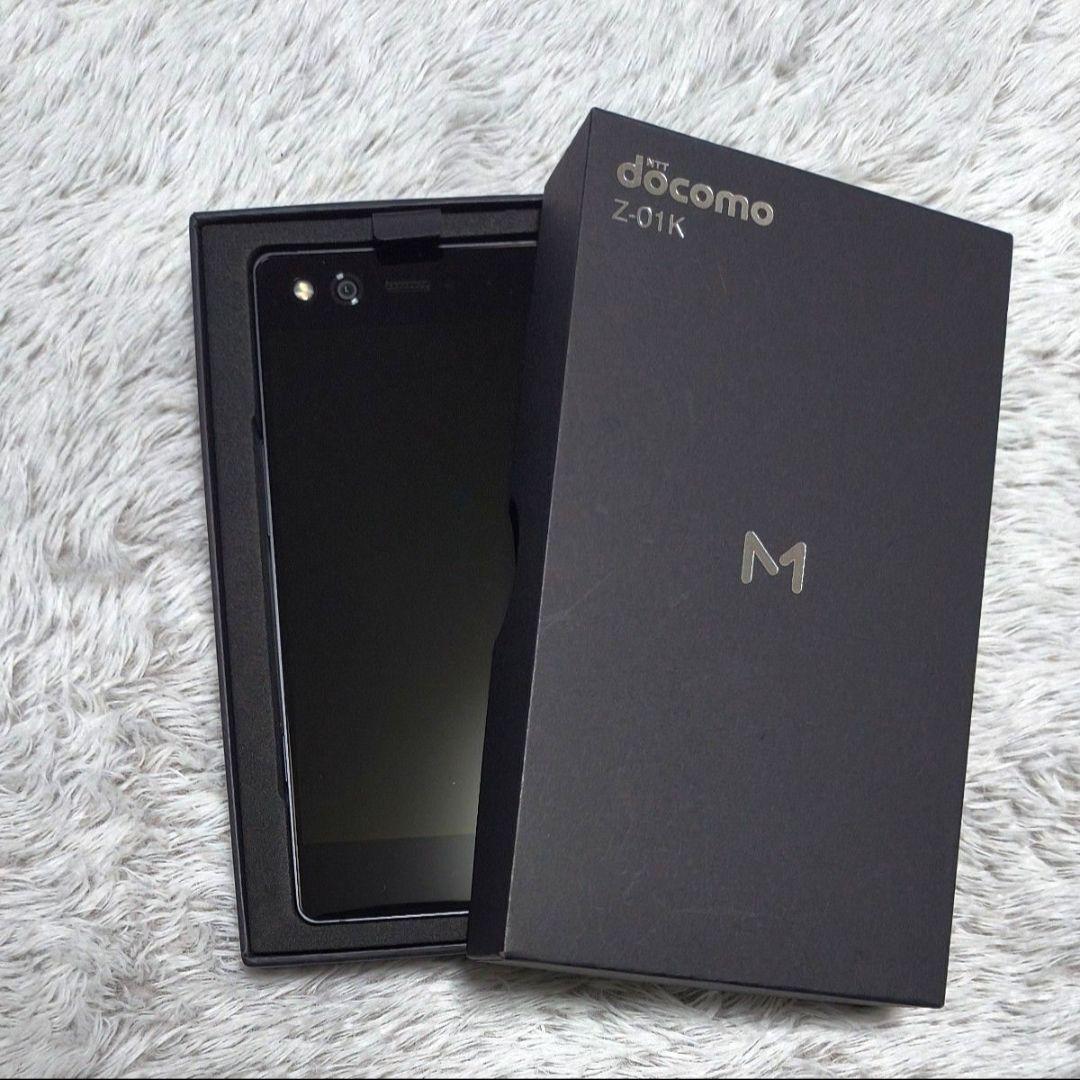 M Z-01K Black SIMフリー 本体 ドコモ スマホ Android