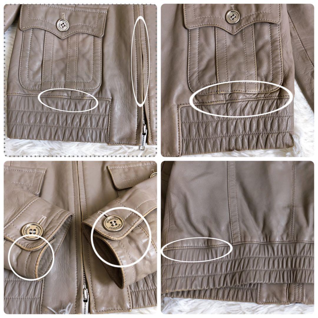 ✨定価10万♡激レア✨バーバリーロンドン　ライダース ジャケット　メガチェック