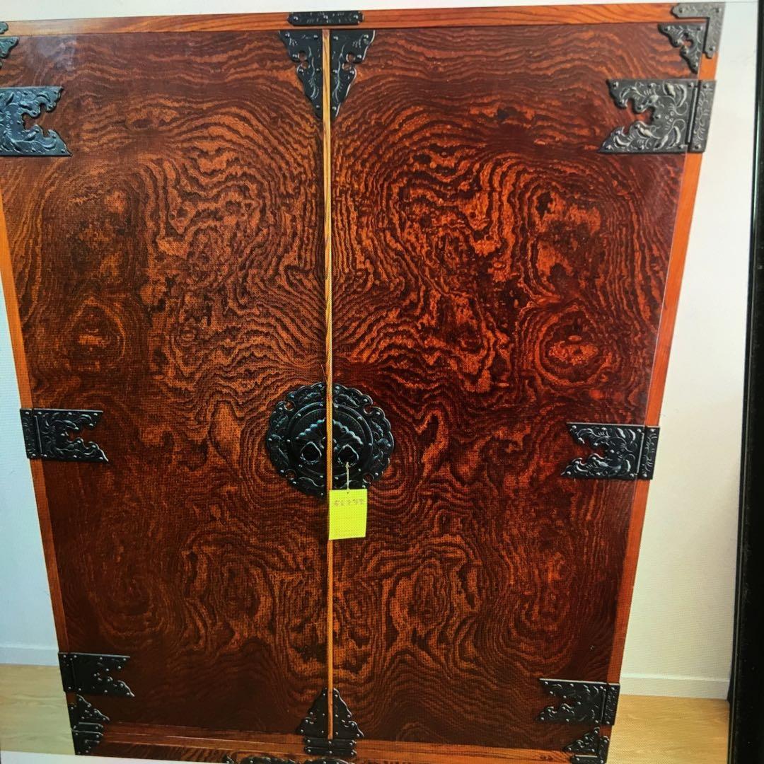 美品 岩谷堂 箪笥 欅 拭漆 洋服箪笥 タンス みちのく１０号