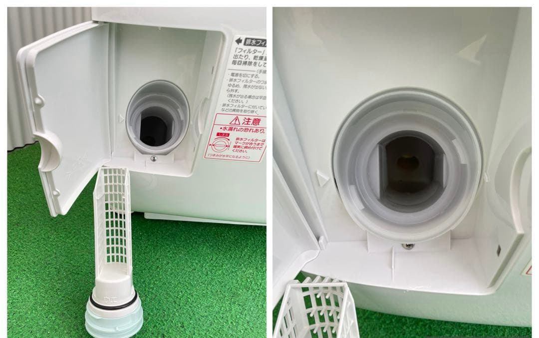 906 ナショナル(パナソニック) 9kgドラム式洗濯乾燥機 クリスタルグレー