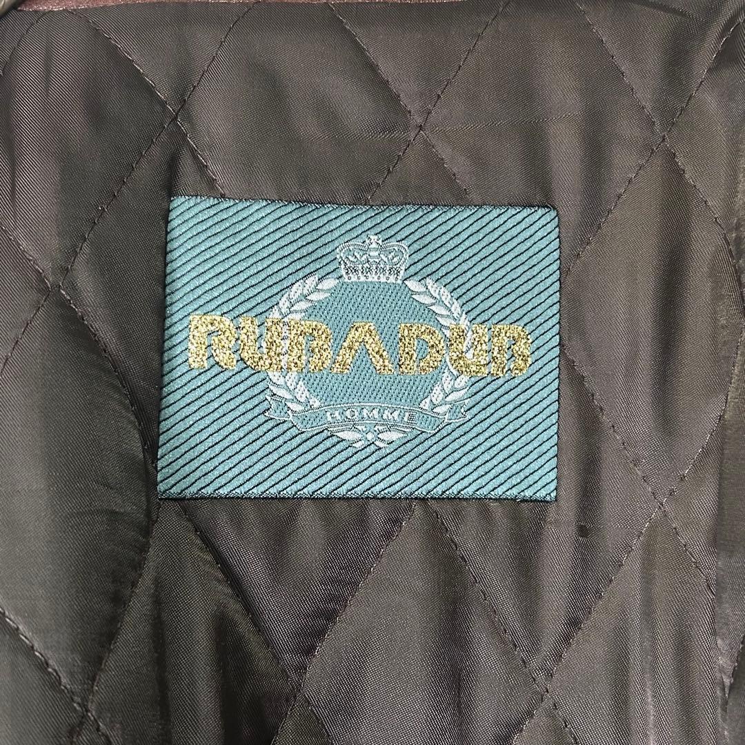 激渋 レザー 切替 カバーオール 本革 中綿 ヴィンテージ 茶色