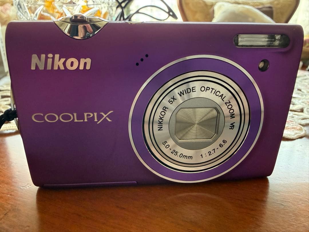 Nikon COOLPIX S5100 デジタルカメラ パープル