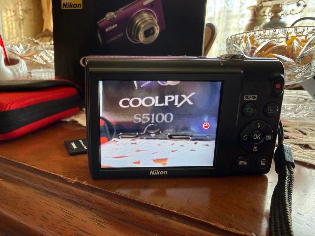 Nikon COOLPIX S5100 デジタルカメラ パープル