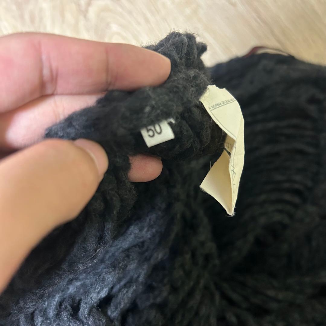 初期 90s alexander mcqueen マックイーン スカル ニット