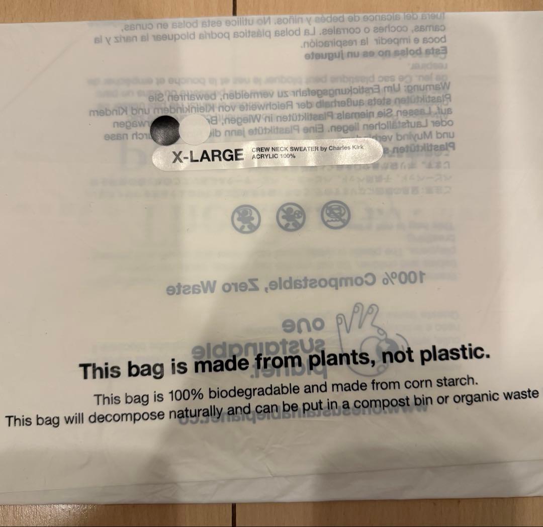 トップス ennoy crewneck sweater by Charles Kirk