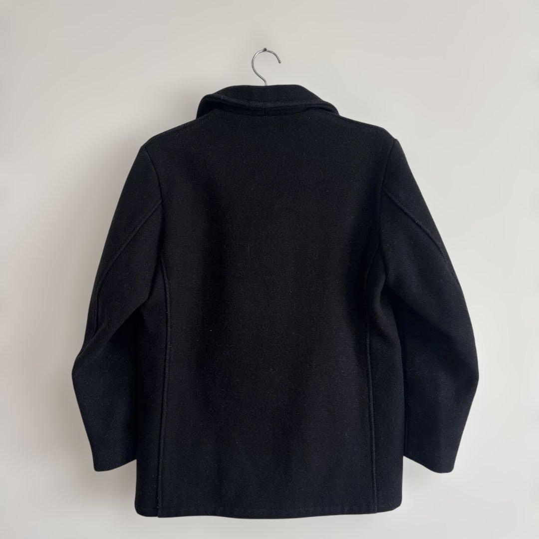 Schott ピーコート ダブル U.S. 740N ブラック