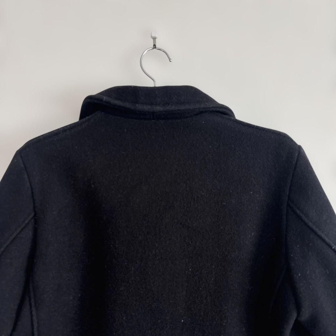 Schott ピーコート ダブル U.S. 740N ブラック