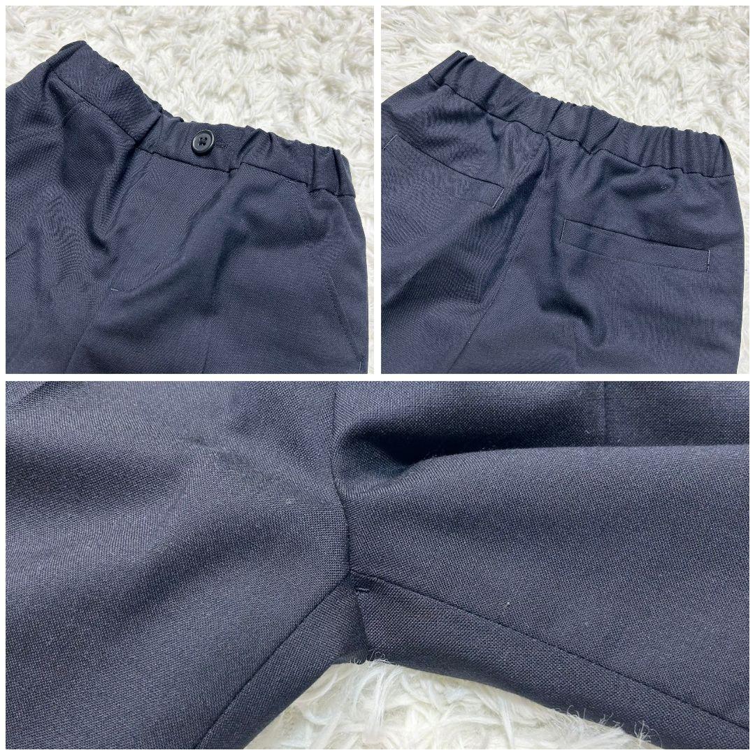 【美品】グリーンレーベル フォーマル スーツ キッズ 125 ネイビー 卒服