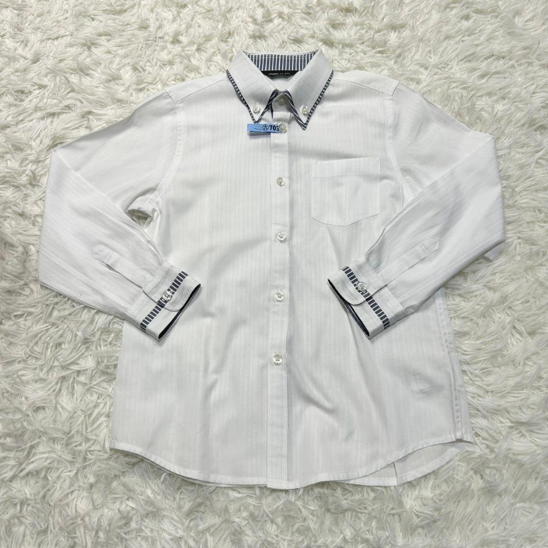 【美品】グリーンレーベル フォーマル スーツ キッズ 125 ネイビー 卒服