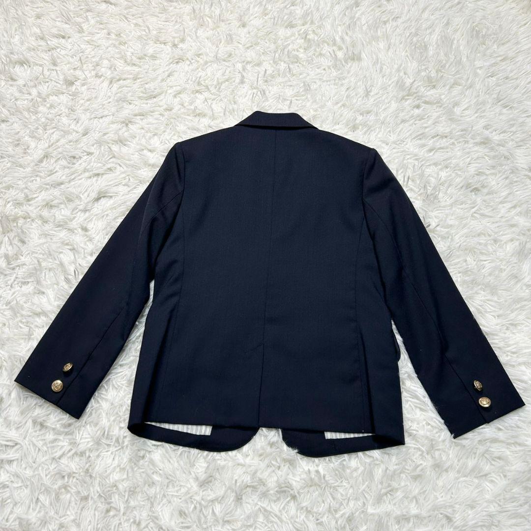 【美品】グリーンレーベル フォーマル スーツ キッズ 125 ネイビー 卒服