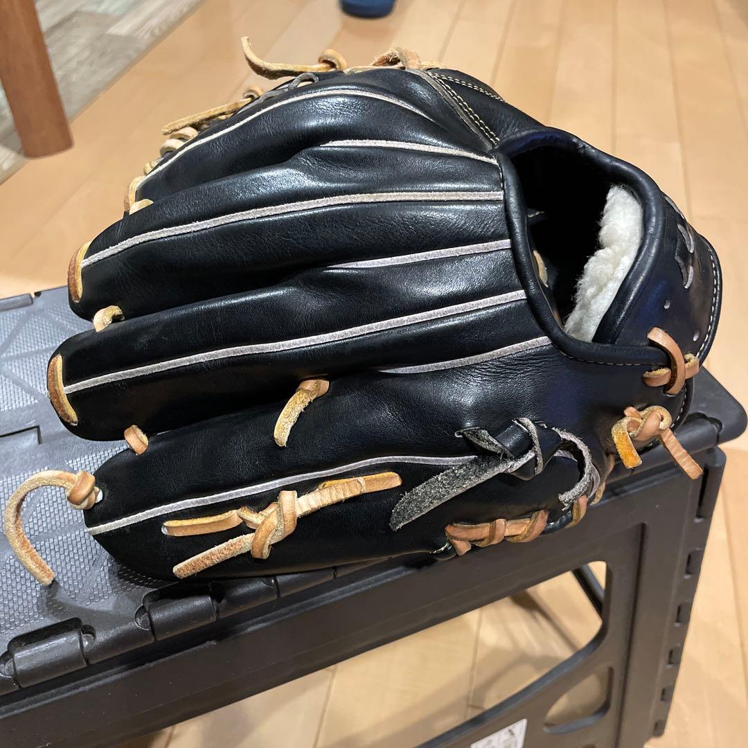 ミズノ ブラック 軟式グローブ