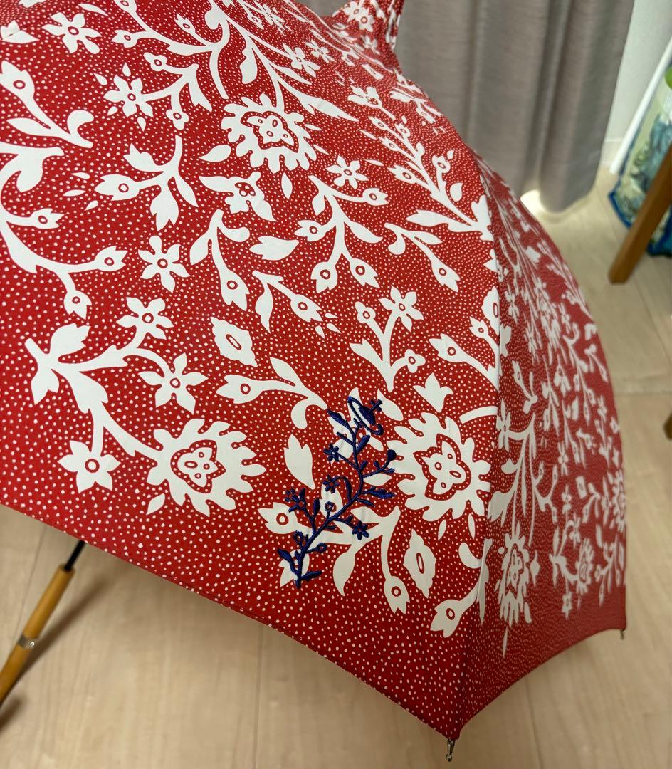 ヴィヴィアンウエストウッド　長傘　アンブレラ　赤　花柄