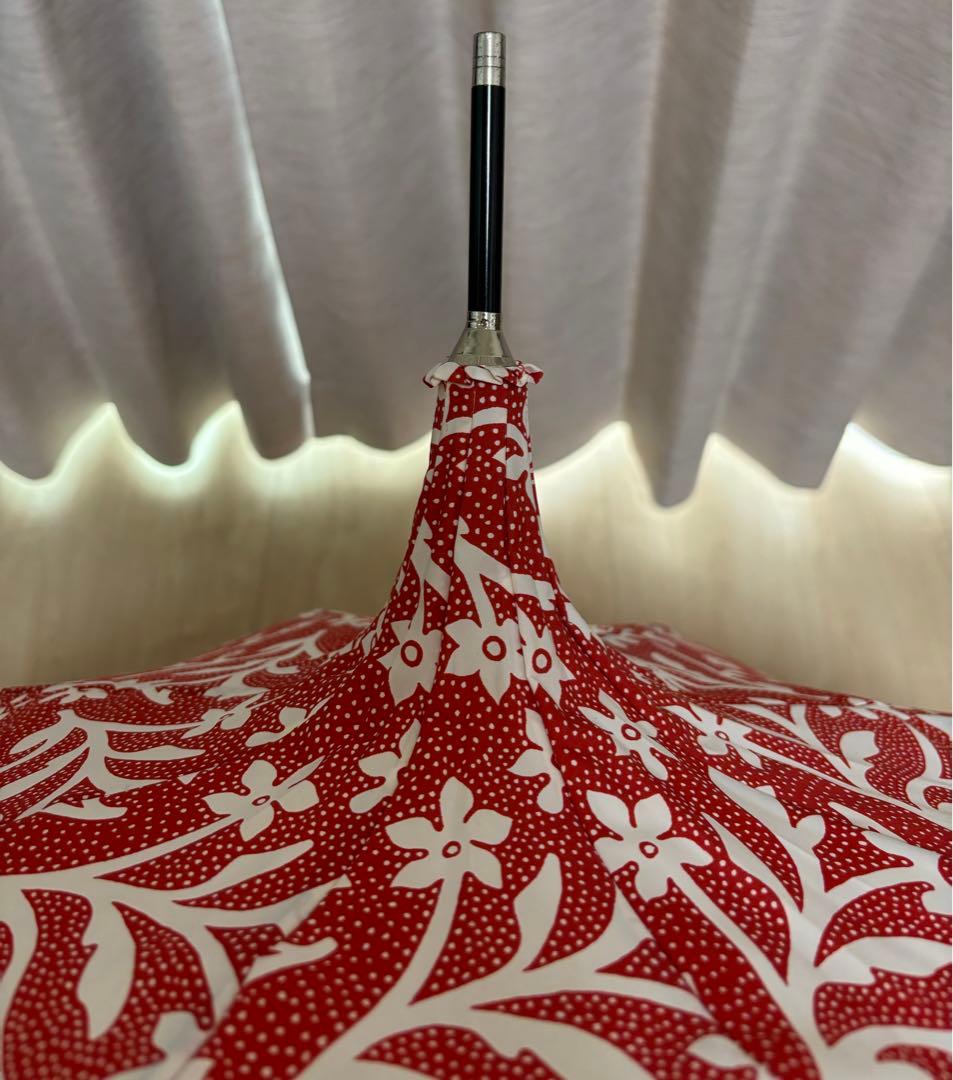 ヴィヴィアンウエストウッド　長傘　アンブレラ　赤　花柄
