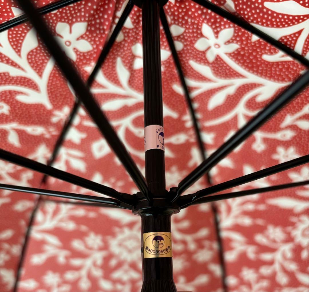 ヴィヴィアンウエストウッド　長傘　アンブレラ　赤　花柄