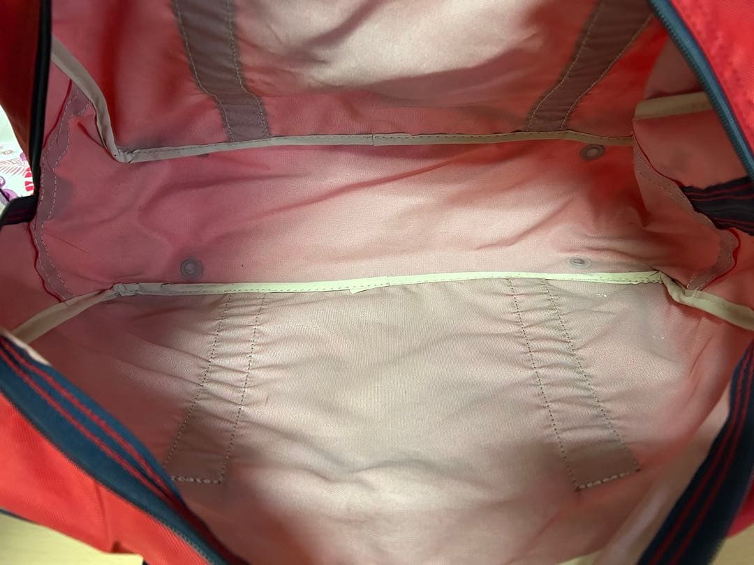 adidas赤スクバ　ボストンバック80s スポーツバック