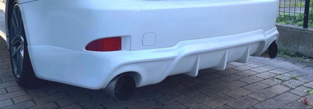 けん Lexus IS250 BEFREE リアピースマフラー