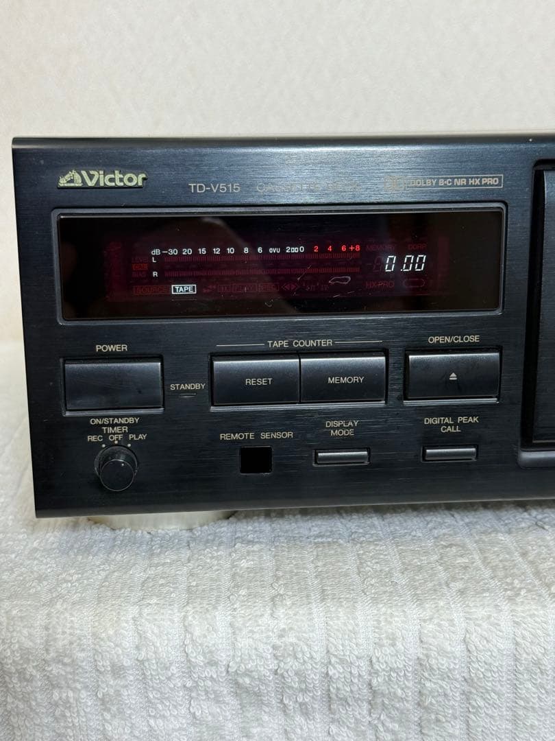 Victor 3ヘッド カセットデッキ　TD-V515