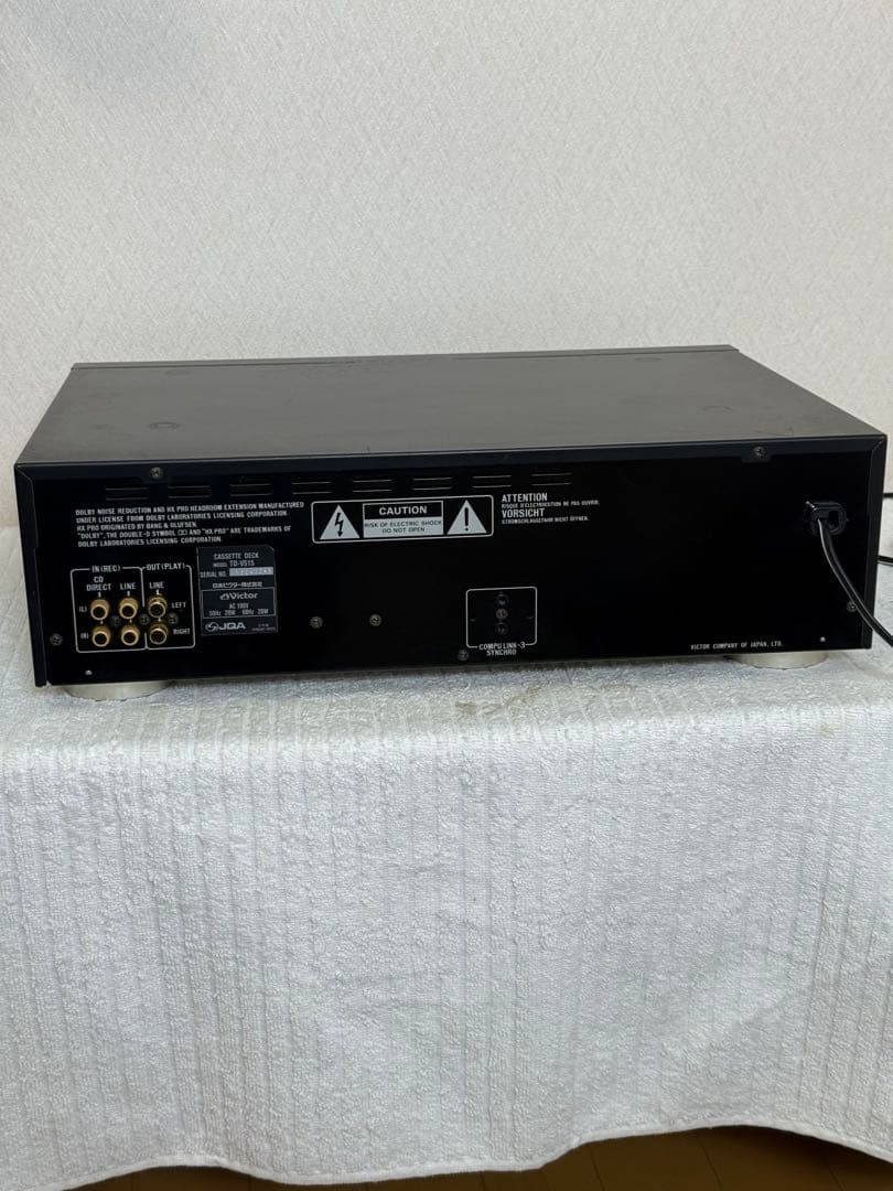 Victor 3ヘッド カセットデッキ　TD-V515