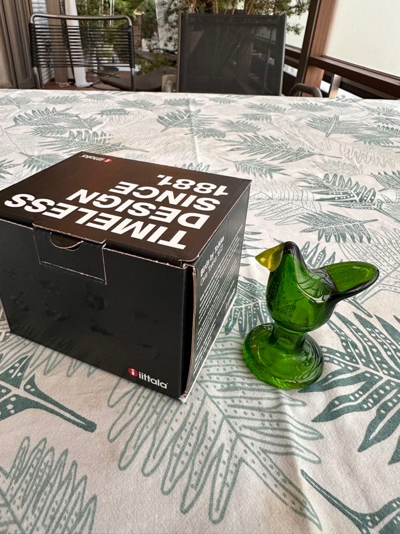 イッタラ　オイバトイッカ　シエッポ脚付　グリーン　イエロー