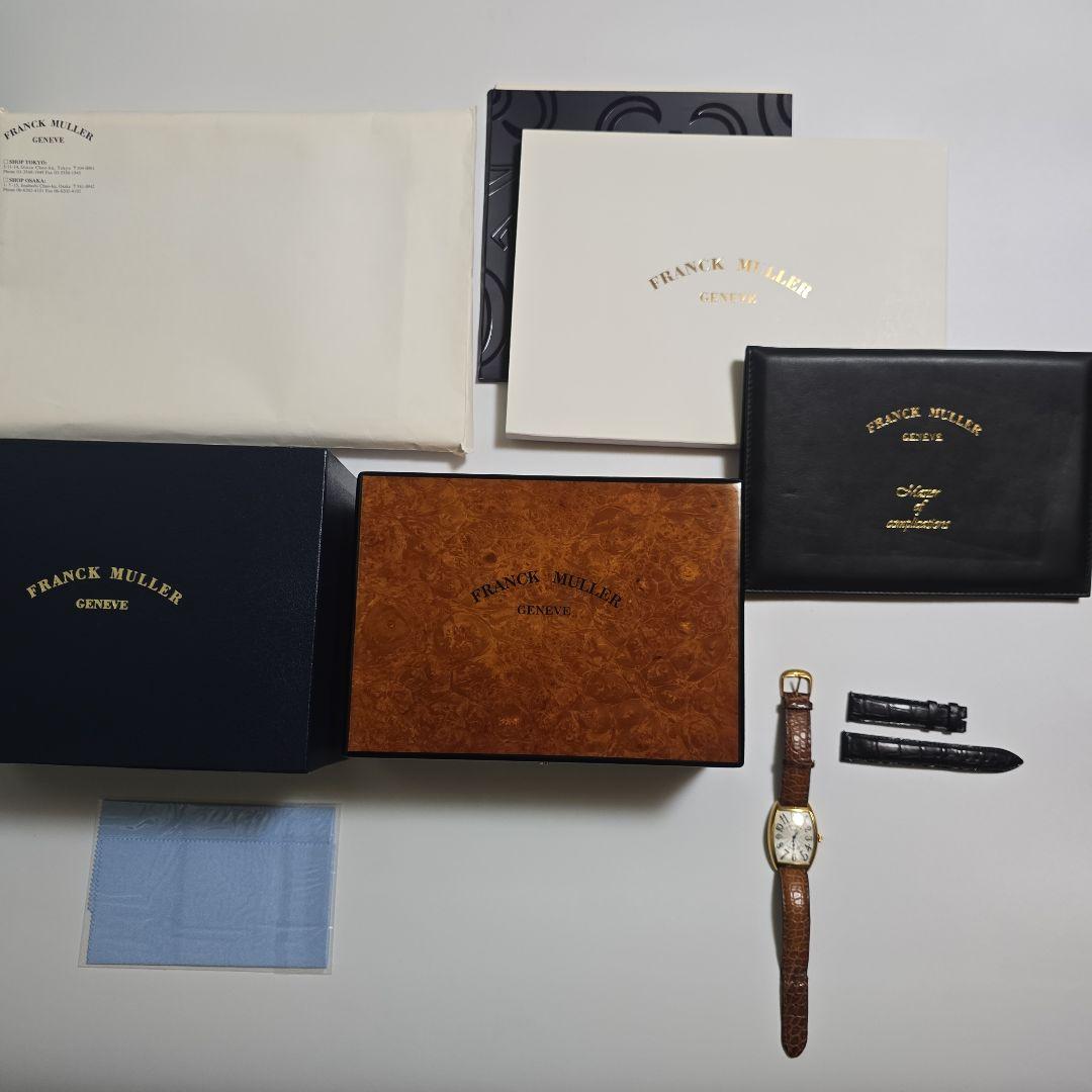 ■フランクミュラー■2852SC■18K■金✨替えベルト有✨メンズ✨付属品有✨