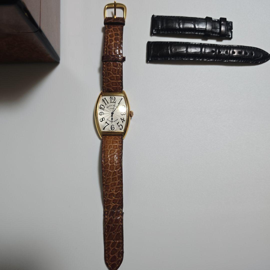 ■フランクミュラー■2852SC■18K■金✨替えベルト有✨メンズ✨付属品有✨