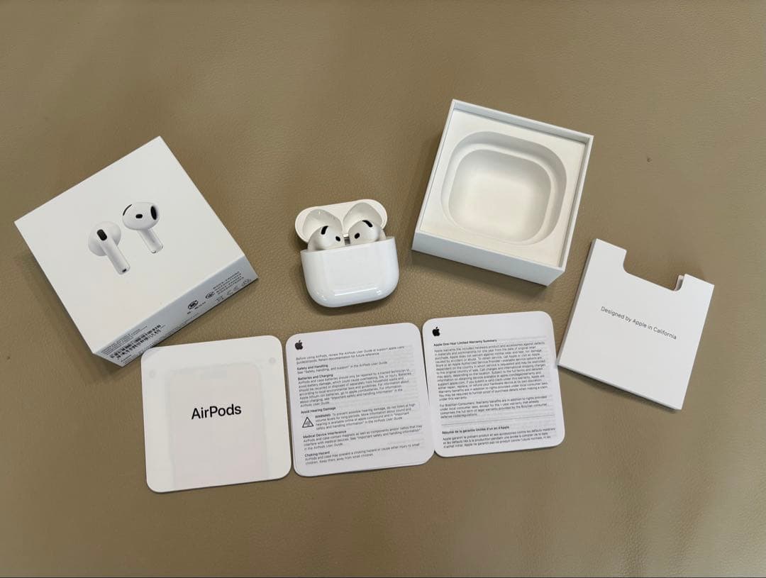 純正 AirPods本体 充電ケース付き ホワイト