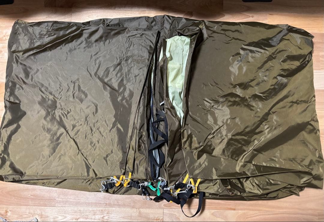 スノーピーク①アメニティドームM ②専用マットシート ③アップライトポールセット