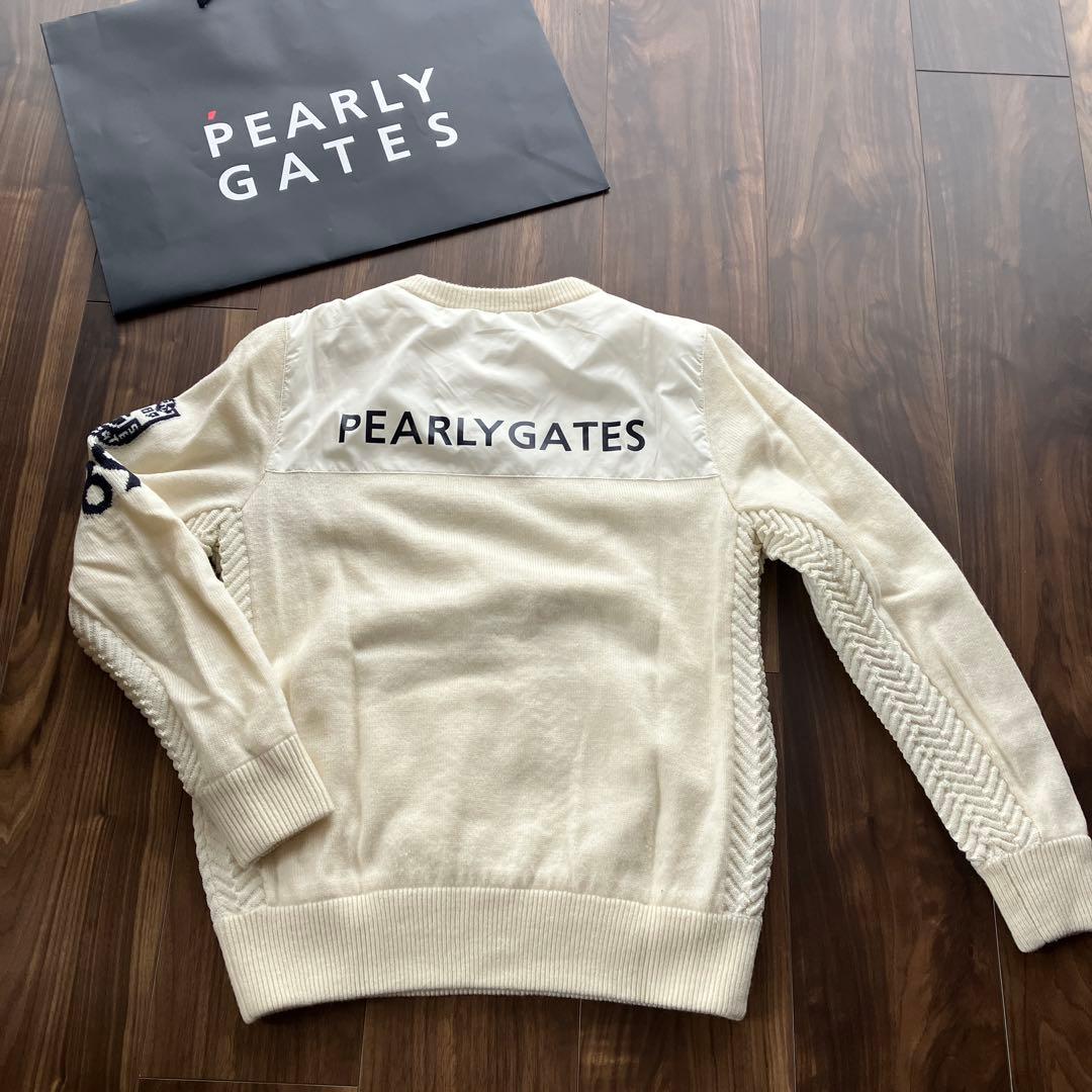 ❣️週末お値下げ❣️PEARLY GATES ホワイトセーター サイズ0