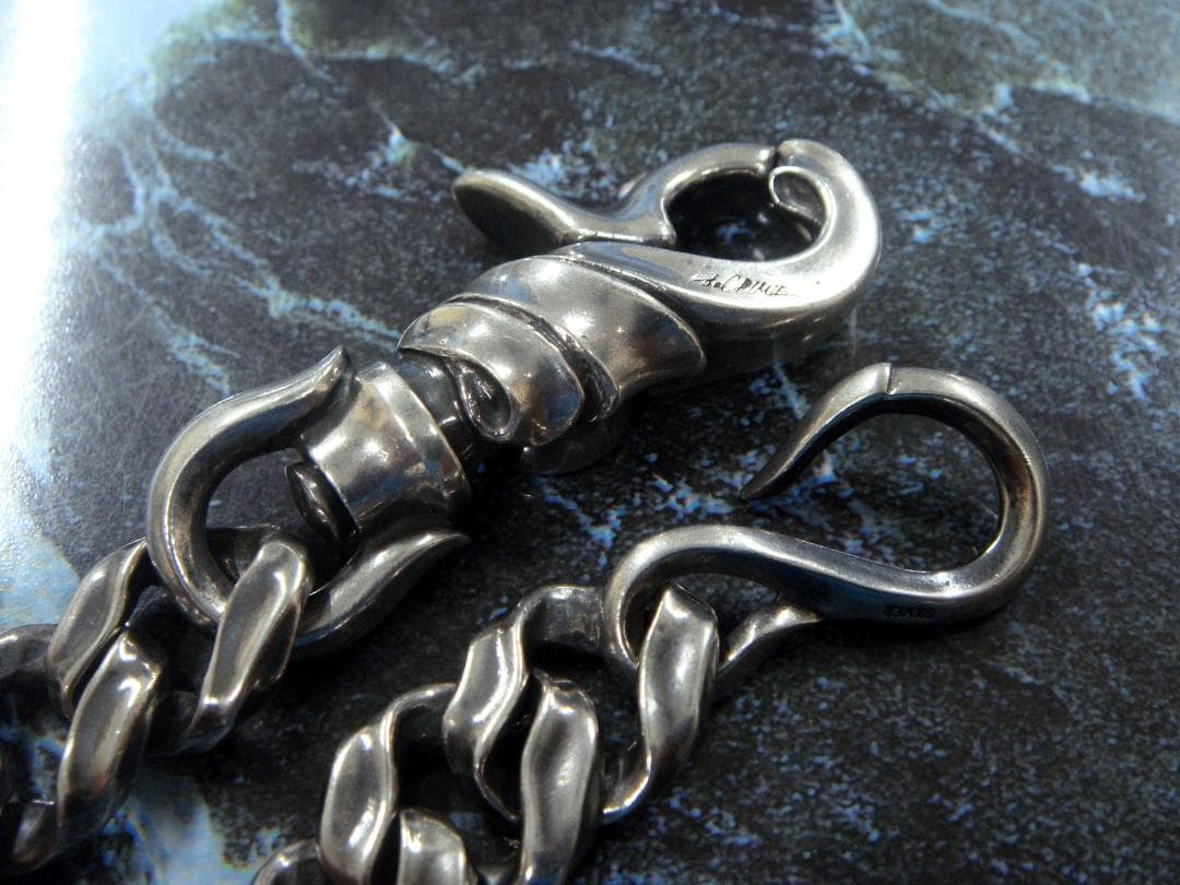 クライミー レターリボン ウォレット チェーン ショート 定価187,000円