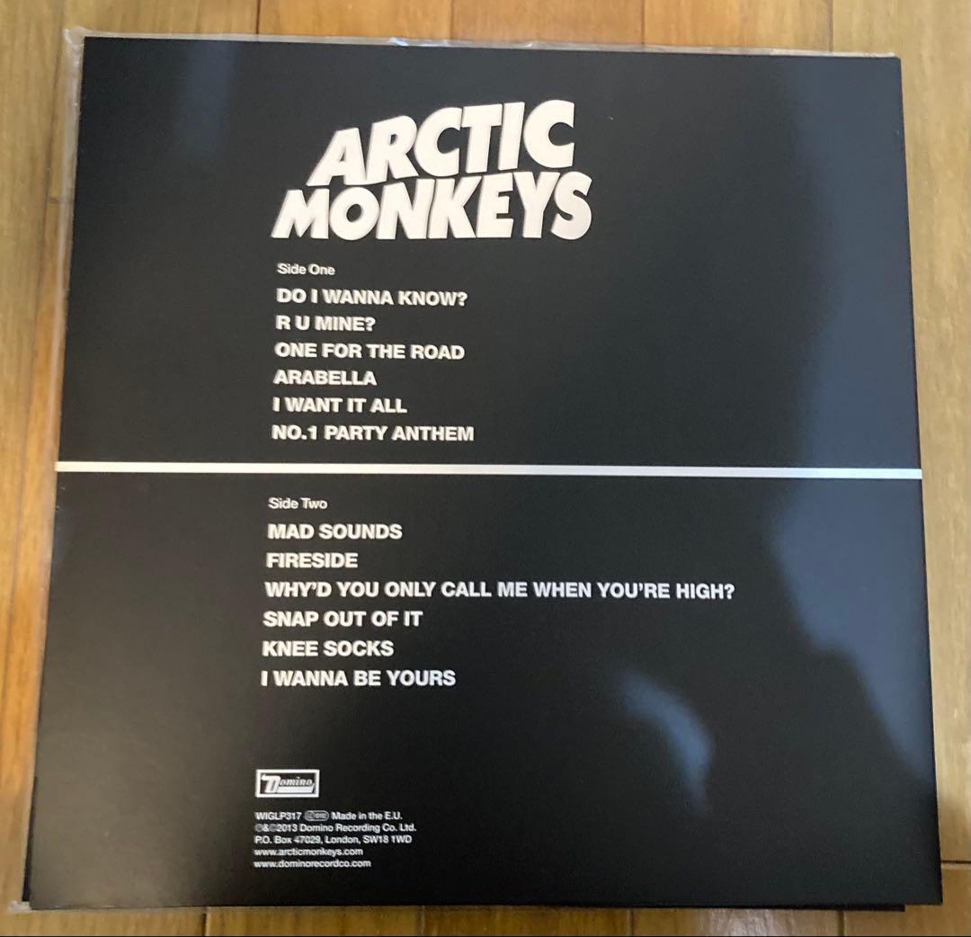 稀少EUオリAM Arctic Monkeysアークティックモンキーズレコード