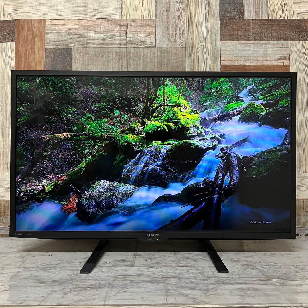 即日受渡❣️全国送料込今年購入シャープ32型液晶テレビWチューナー 外付け録画可