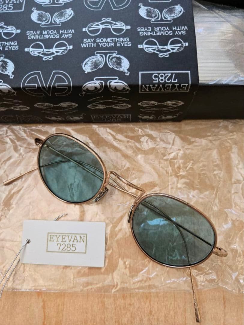 EYEVAN7285 194 911 刻印ガラスレンズ