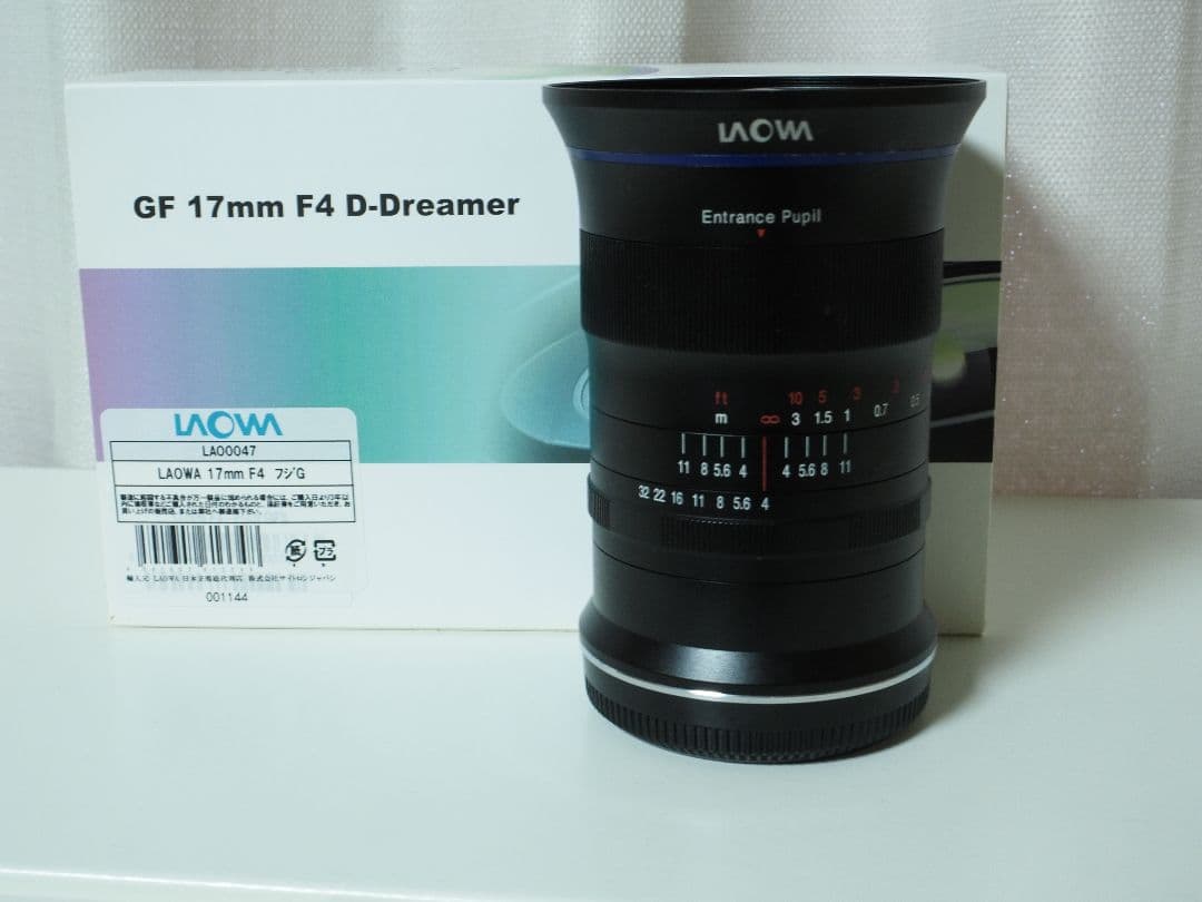 レンズ(単焦点) LAOWA GF17mm F4 ULTRA-WIDE GFX ZERO-D