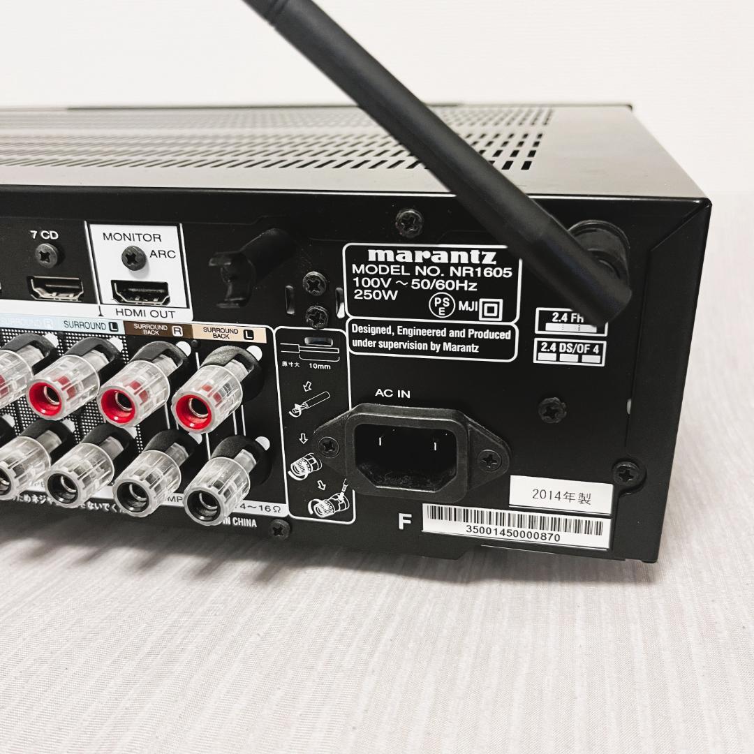 Marantz NR1605 AVアンプ 2014年製