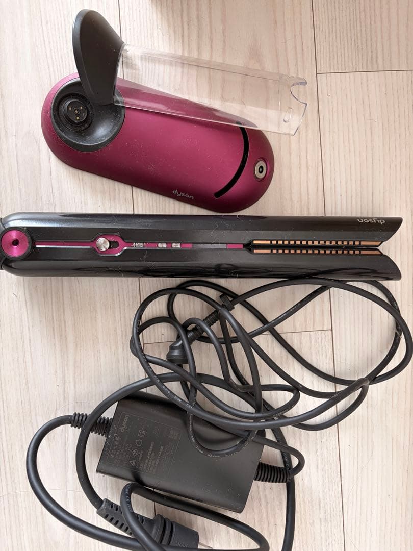 Dyson ストレートヘアアイロン ブラック・ピンク
