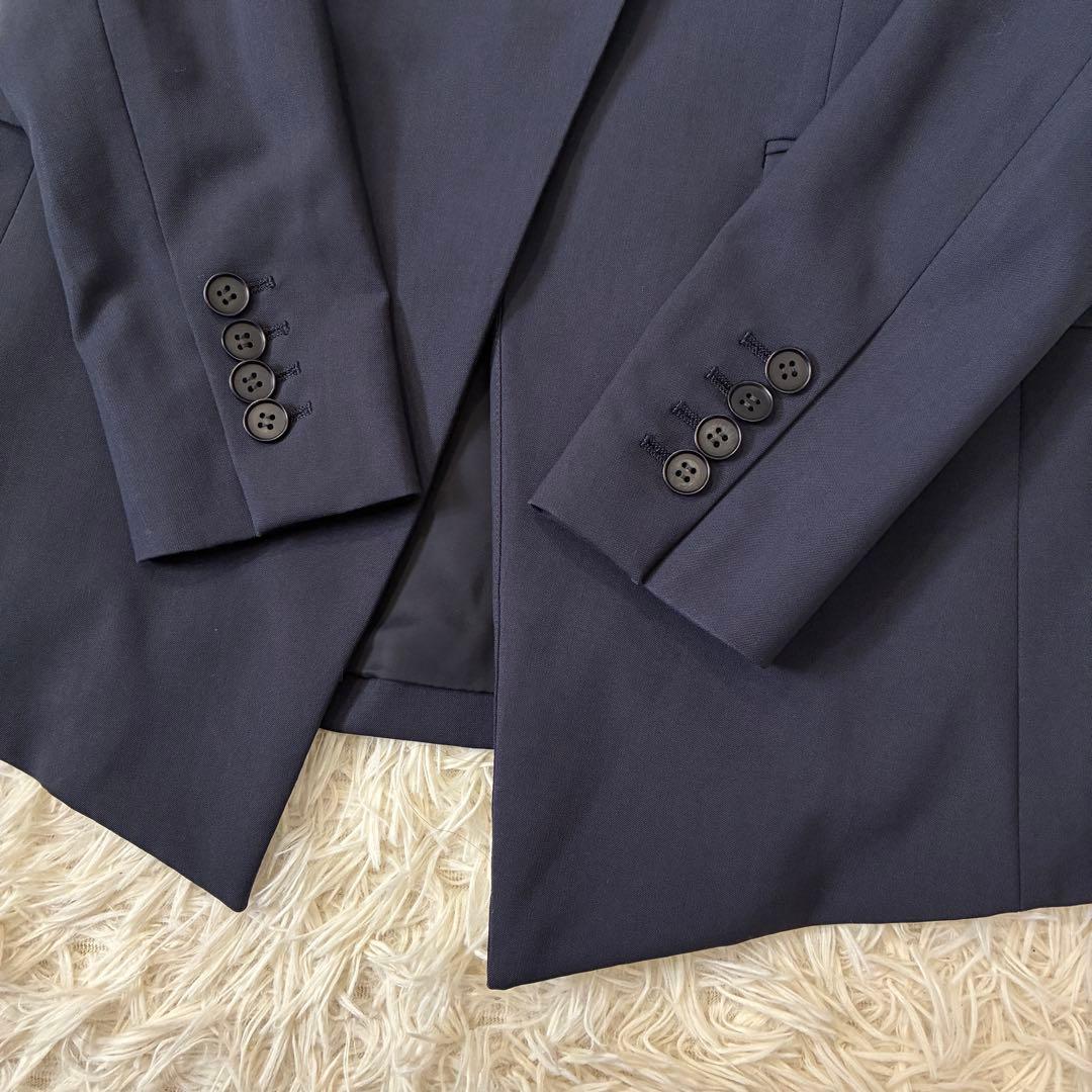 Theory ETIENNETTE B 1Bテーラード ジャケット　ウール 紺