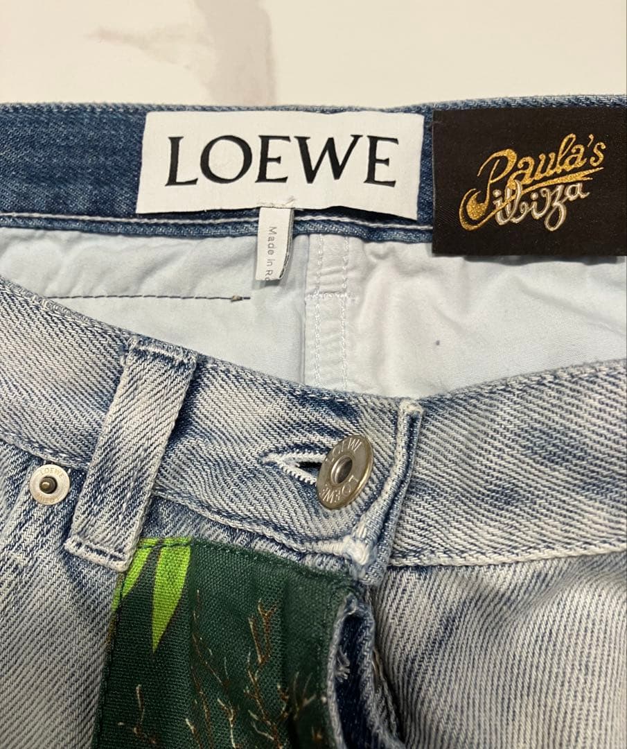 ロエベ　デニムショートパンツ