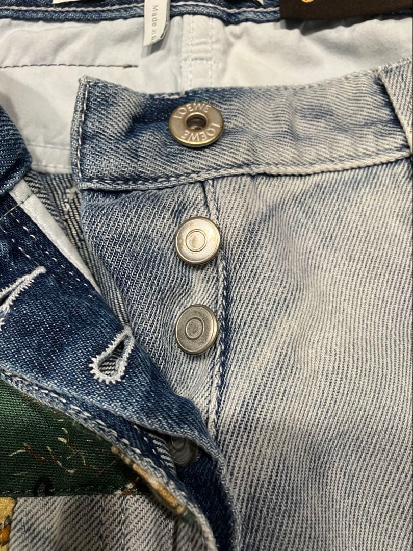 ロエベ　デニムショートパンツ