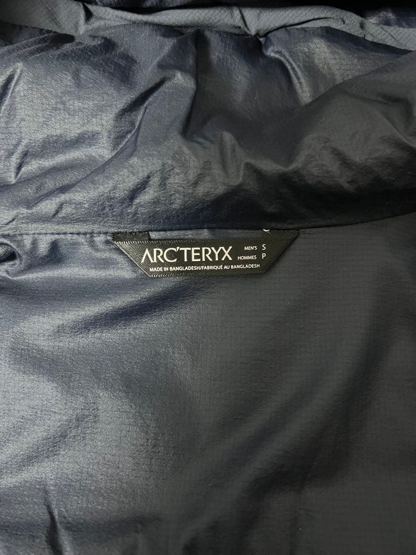 ARC'TERYX ATOM LT HOODY ネイビー S