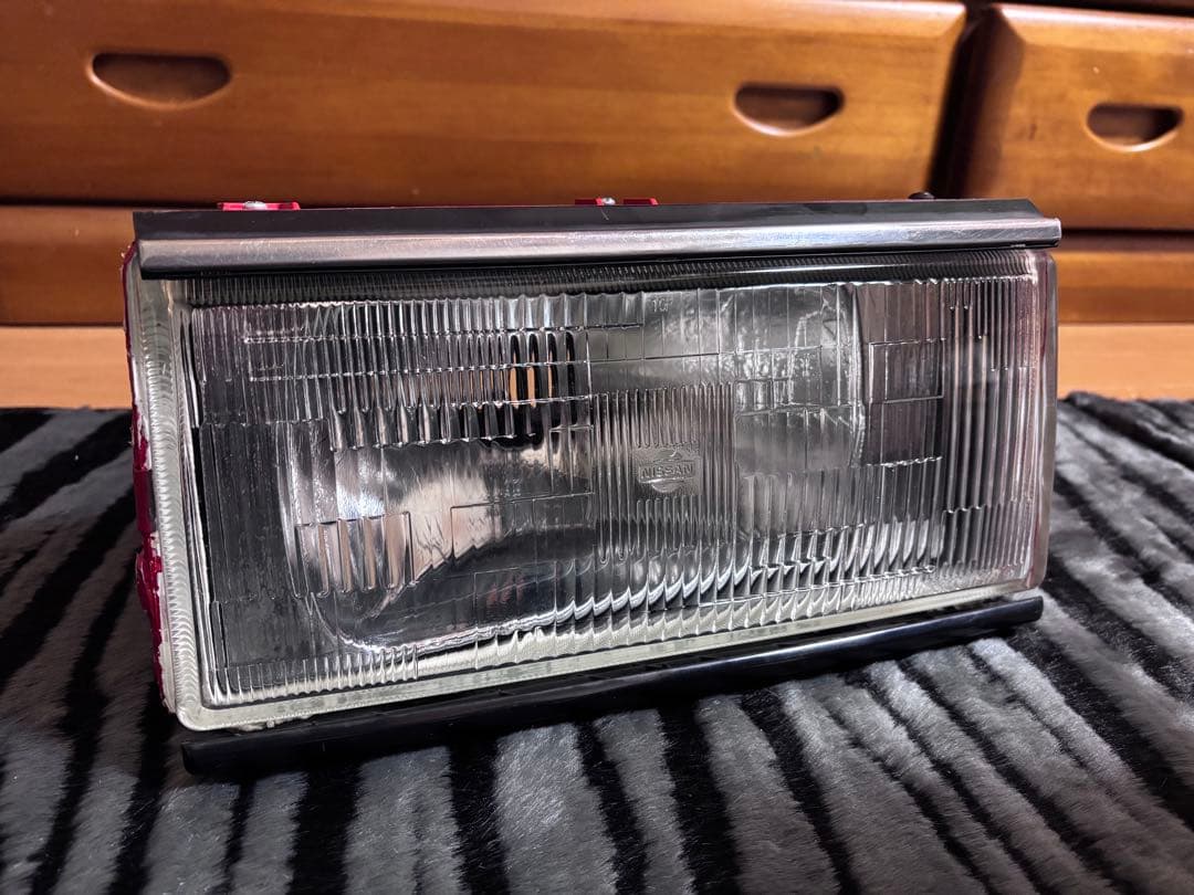 デコトラ レトロ ヘッドライト 奥目仕様 U11ブルーバード 旧車 当時物