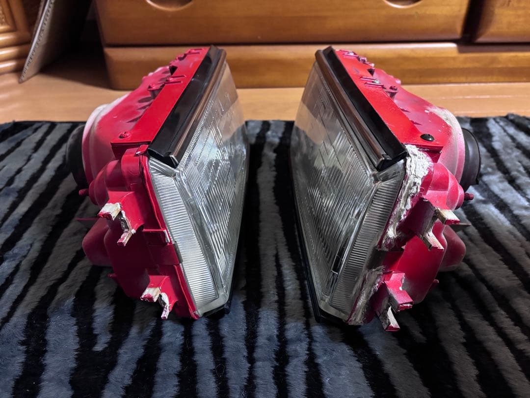 デコトラ レトロ ヘッドライト 奥目仕様 U11ブルーバード 旧車 当時物