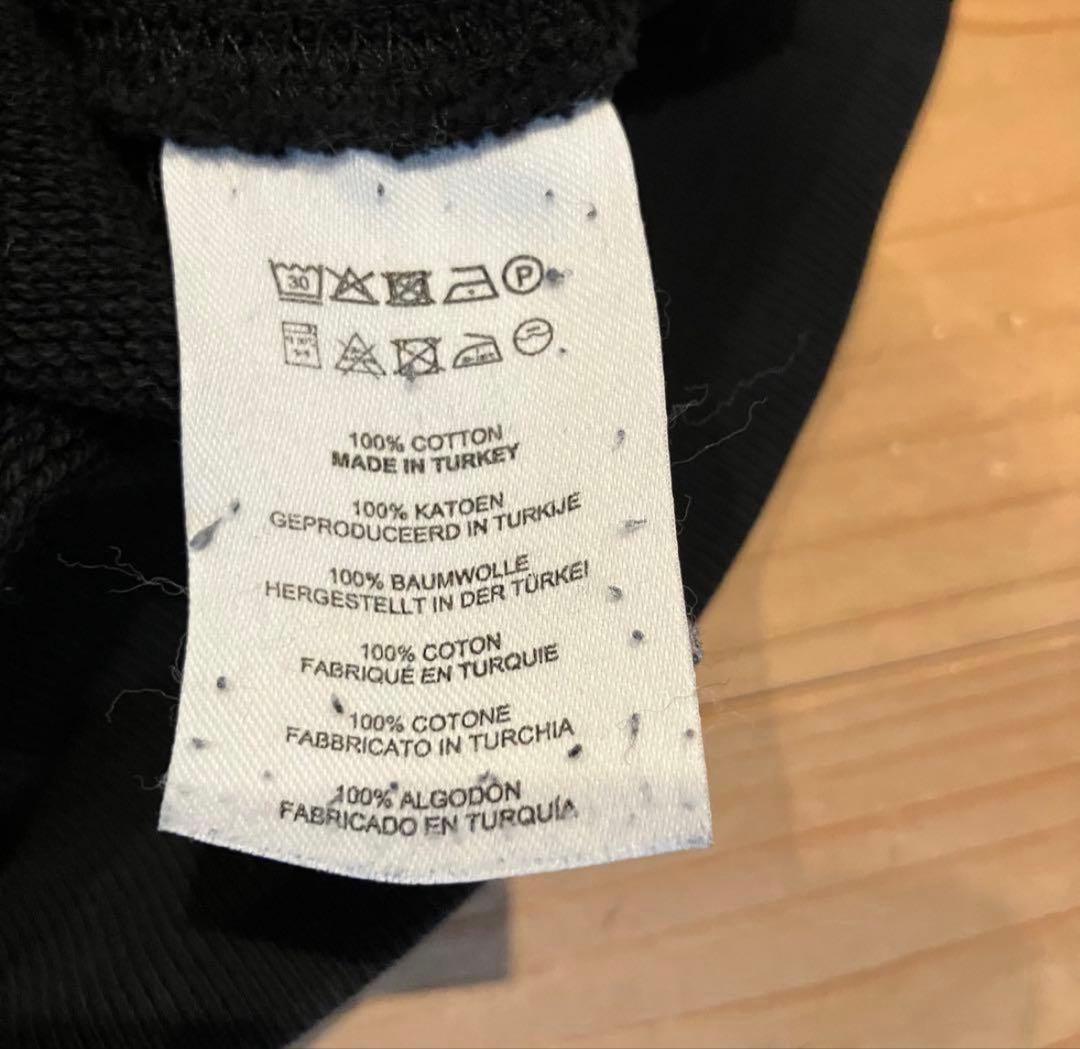 ドリスヴァンノッテン　スウェット　サイズM 黒　ブラック