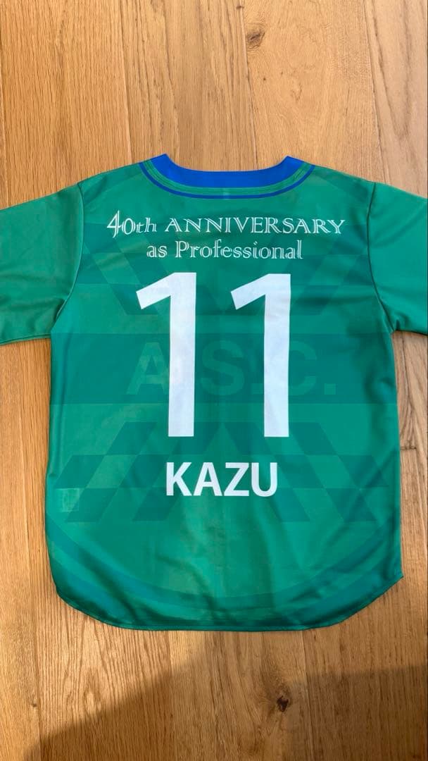 三浦知良　プロ40周年特別記念試合　2点セット！シャツ&プログラム