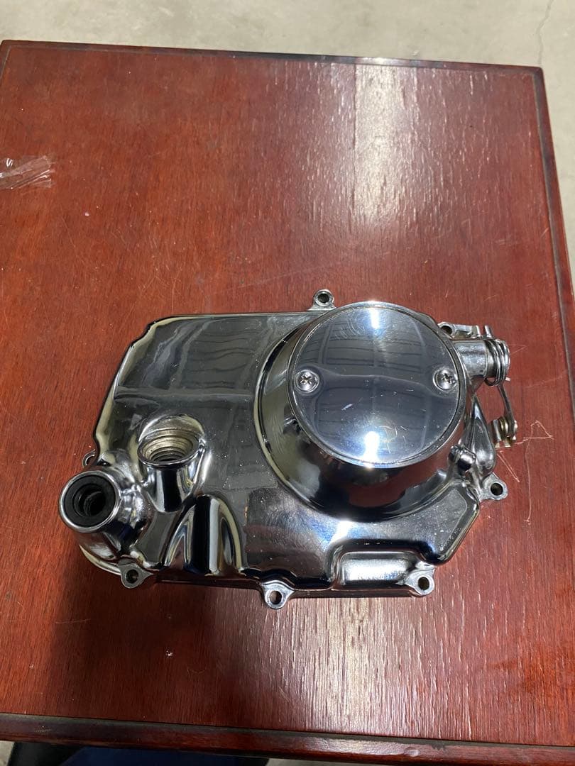 ダックス　モンキー　シャリーメッキ加工済み　クラッチカバー