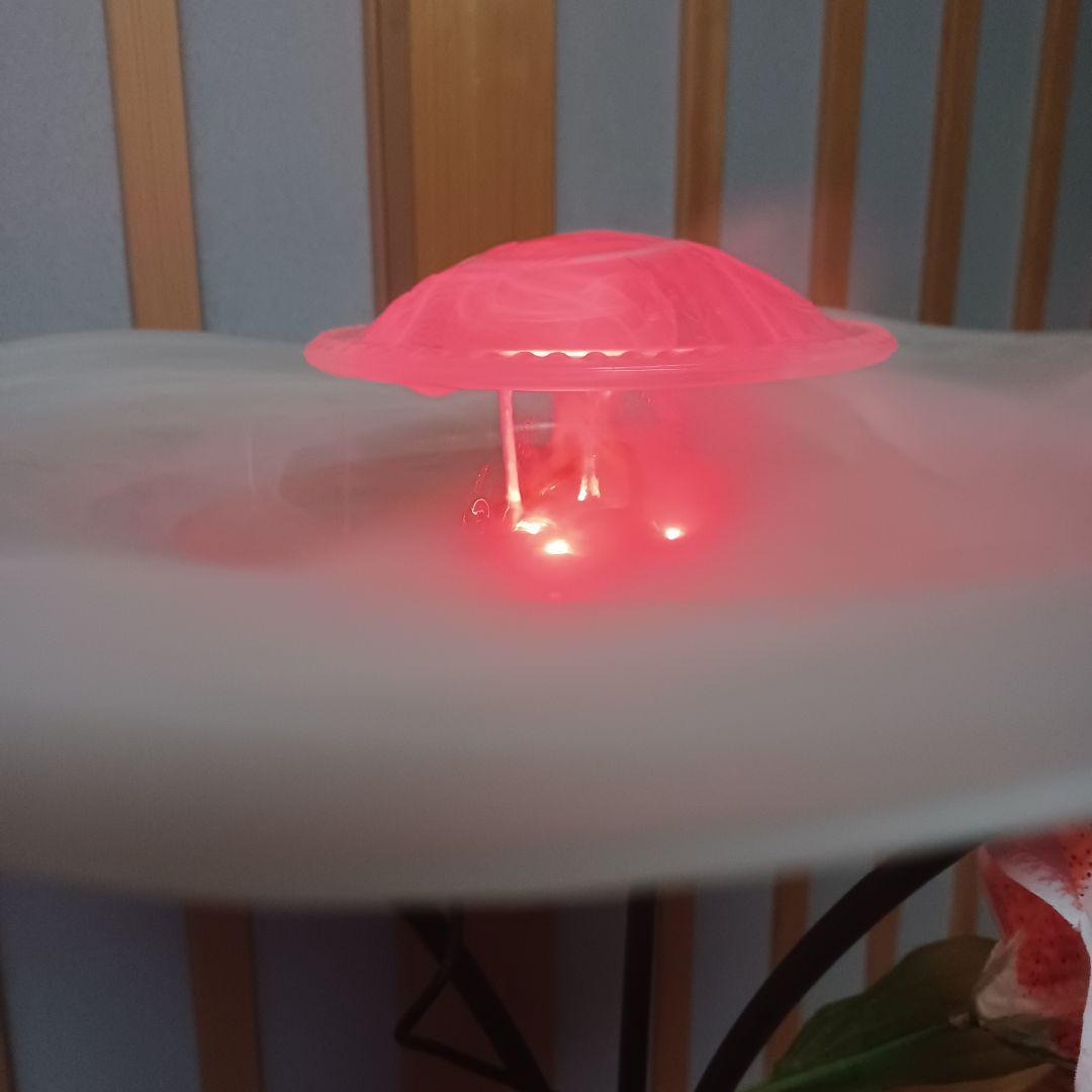 【美品】フロアミストマイナスイオン 噴水 デコレーションライト 加湿器